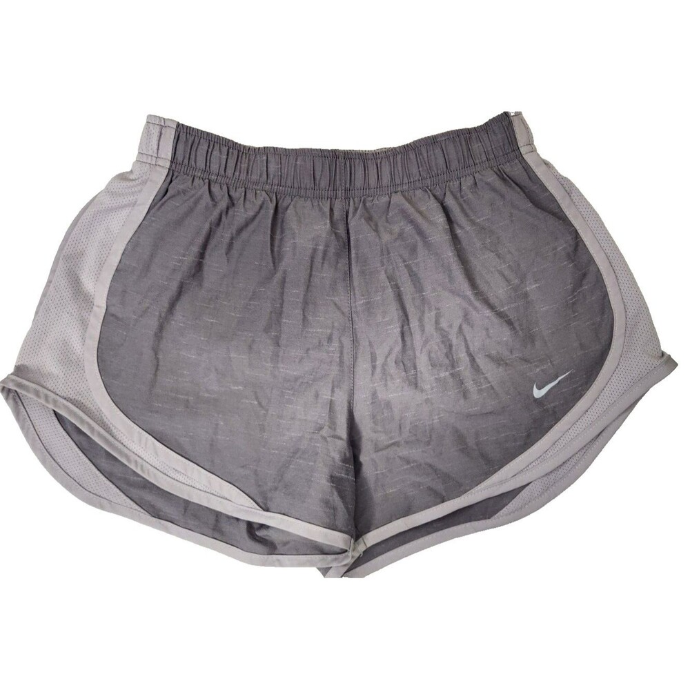 Nike Women’s Tempo Running Shorts | Gray, Dri-Fit, Elastic Waist, Size S, EUC